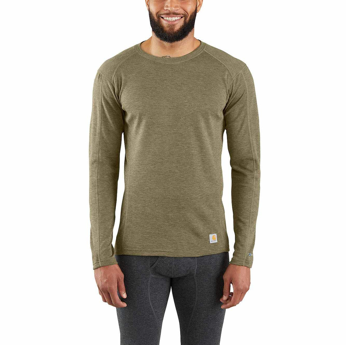 Men's Base Layer Thermal Shirt - Carhartt Force® - Midweight - Poly-Wool