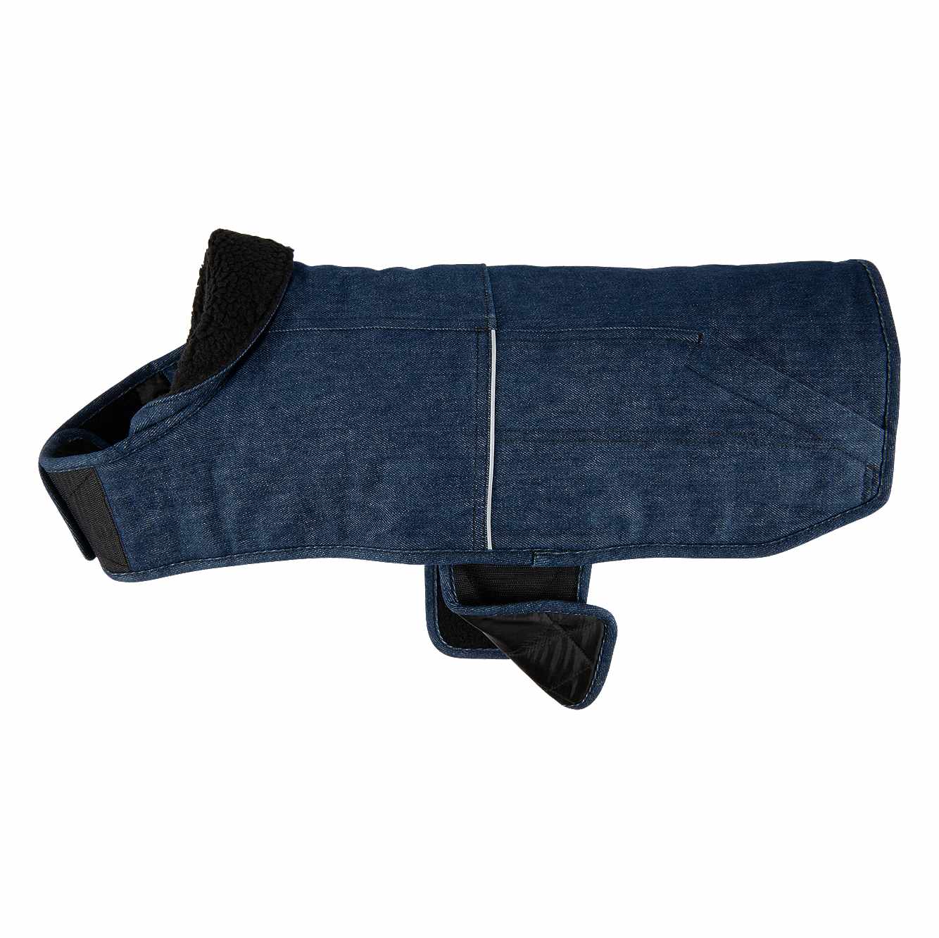 Denim Insulated Dog Chore Coat