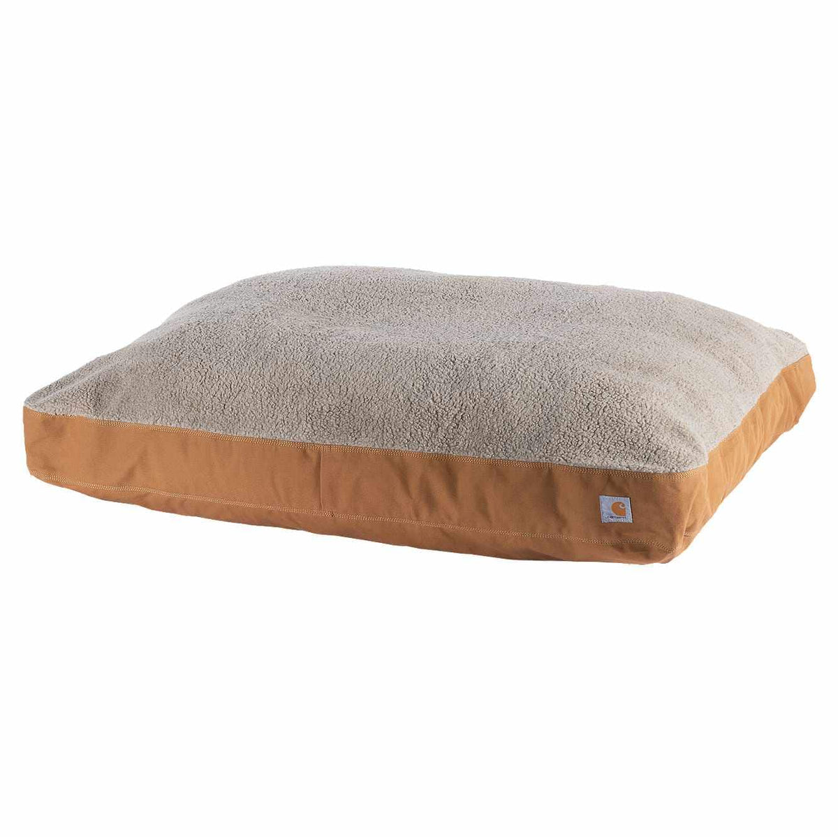 Medium Firm Duck Sherpa Top Dog Bed