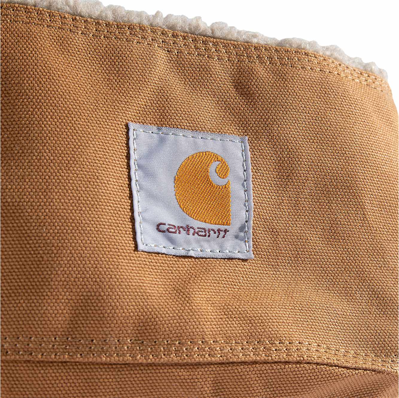 Medium Firm Duck Sherpa Top Dog Bed