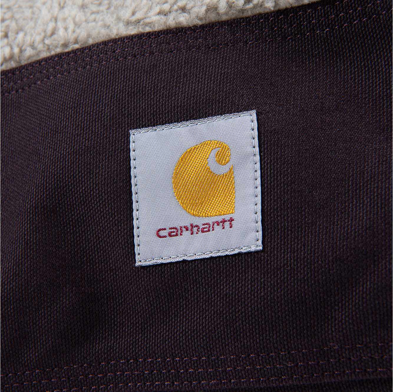Medium Firm Duck Sherpa Top Dog Bed