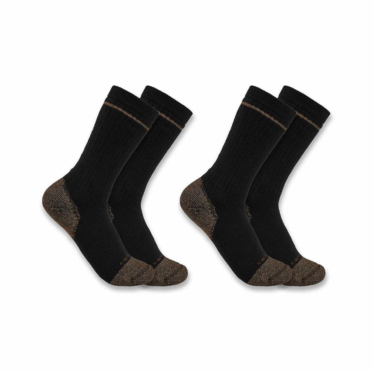 Midweight Cotton Blend Steel Toe Boot Sock 2-Pack