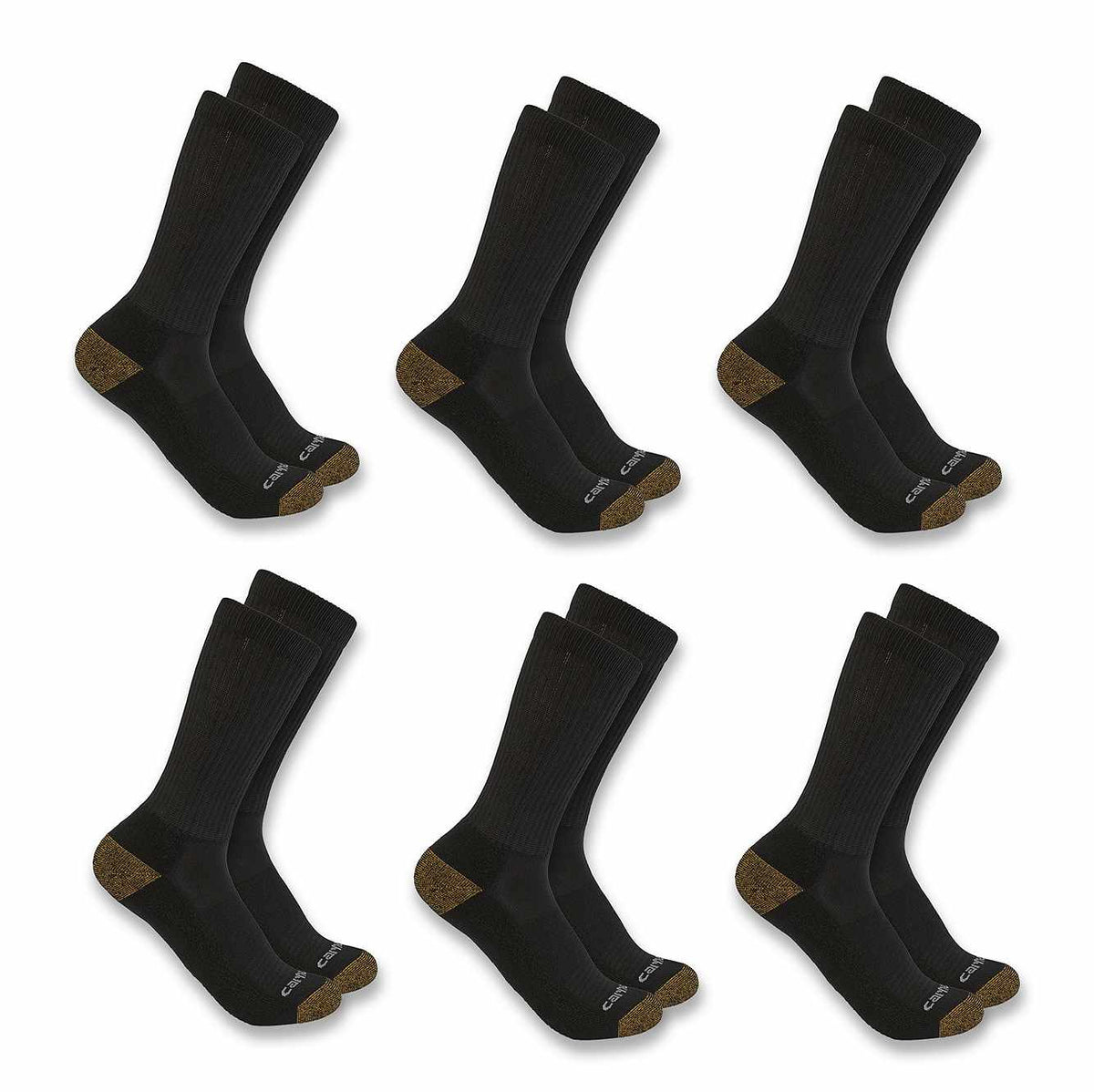 Midweight Crew Sock 6-Pack