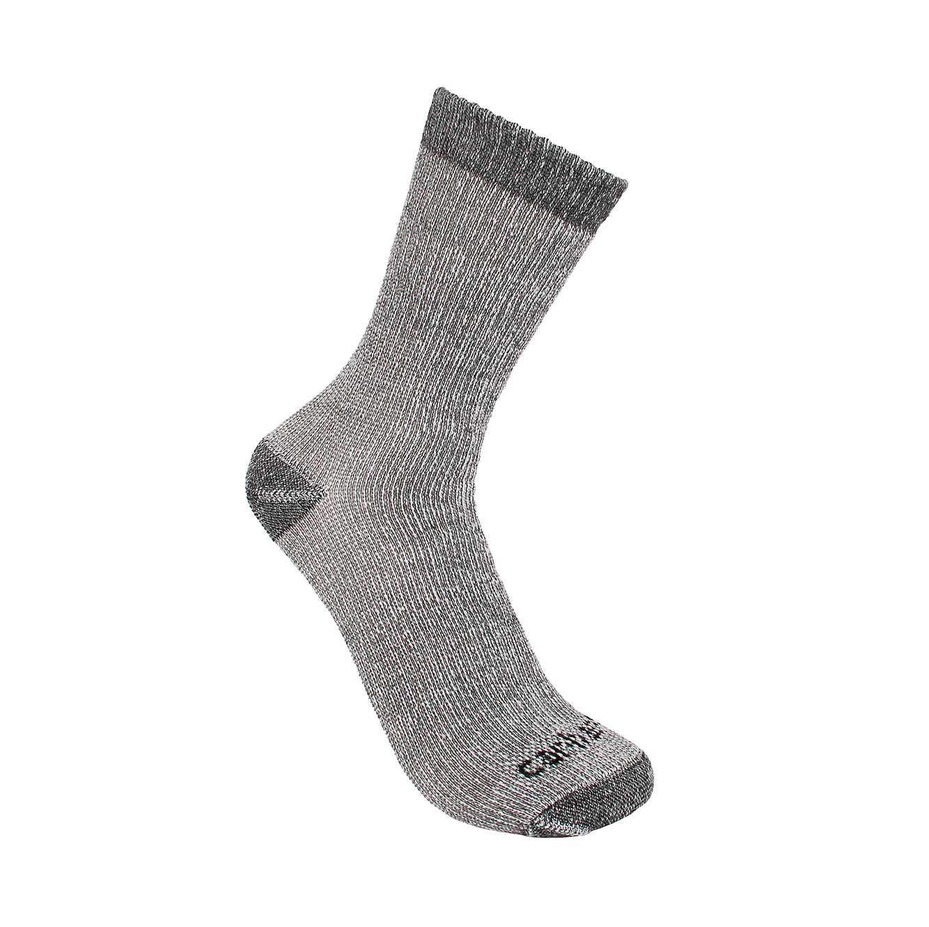 Women's Heavyweight Synthetic-Wool Blend Crew Sock 4-Pack
