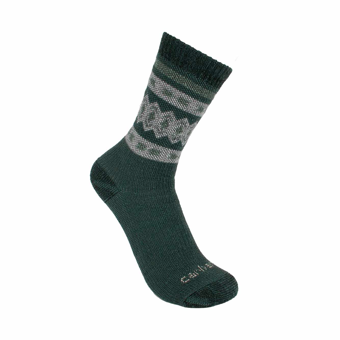 Women's Heavyweight Synthetic-Wool Blend Crew Sock 4-Pack
