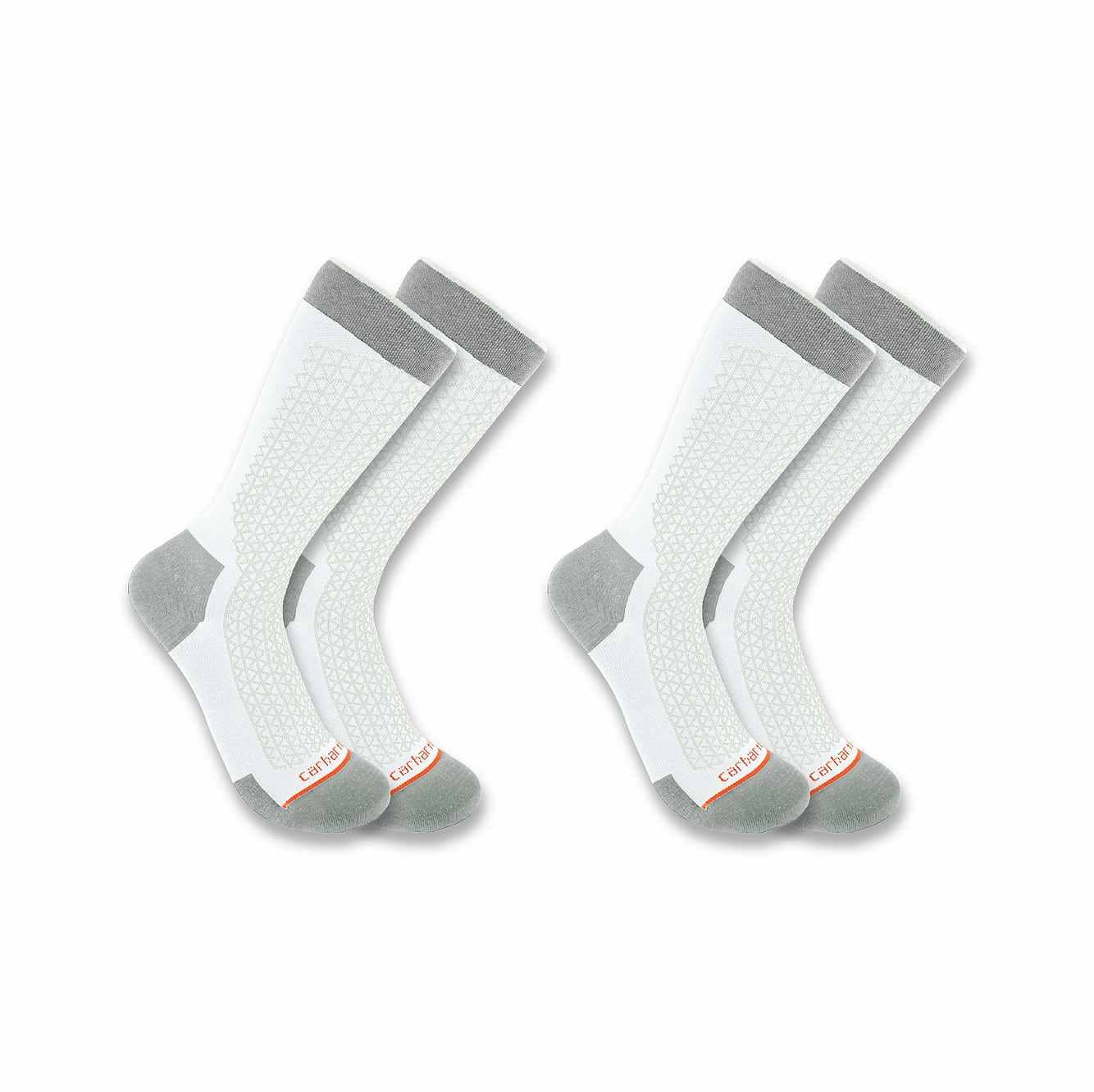 Lightweight Durable Crew Sock 2 Pack