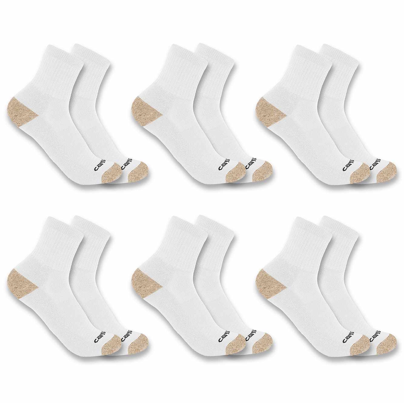 Midweight Quarter Sock 6-Pack