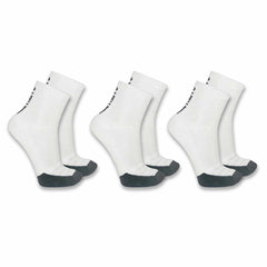 Carhartt Force® Midweight Logo Short Crew Sock 3-Pack